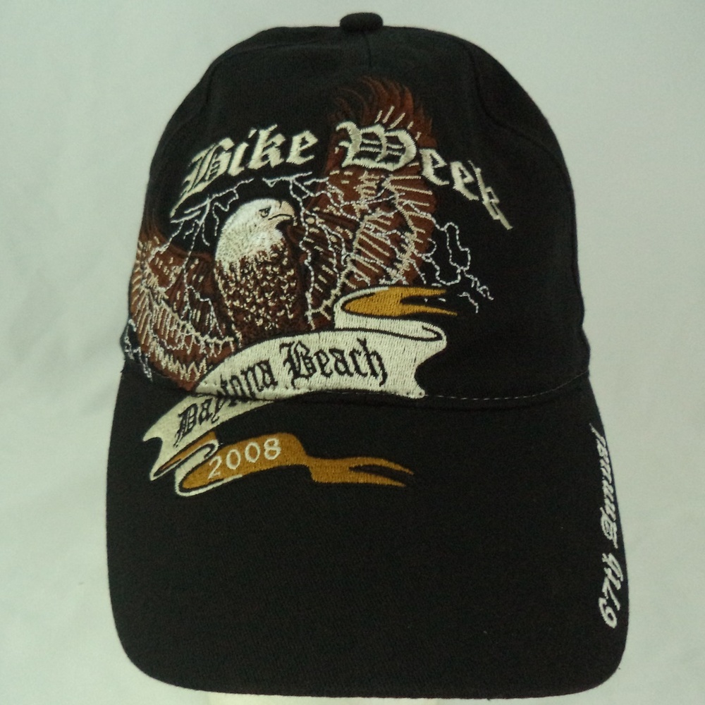 2008 Daytona Beach Bike Week Strapback Cap Hat